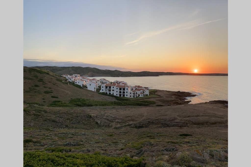 Ferienwohnung Miravent Terraza Y Jardin Frente Al Mar Menorca Fornells  Exterior foto