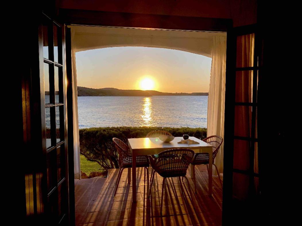 Ferienwohnung Miravent Terraza Y Jardin Frente Al Mar Menorca Fornells  Exterior foto
