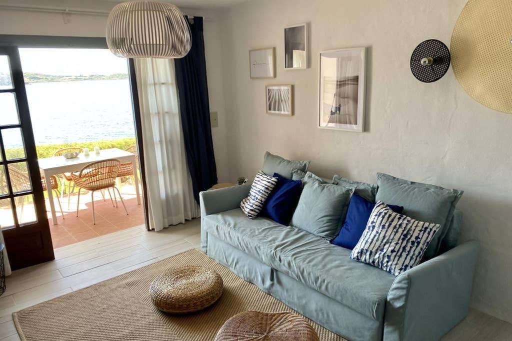 Ferienwohnung Miravent Terraza Y Jardin Frente Al Mar Menorca Fornells  Exterior foto