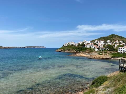 Ferienwohnung Miravent Terraza Y Jardin Frente Al Mar Menorca Fornells  Exterior foto