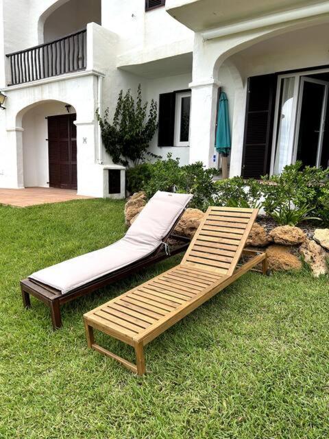 Ferienwohnung Miravent Terraza Y Jardin Frente Al Mar Menorca Fornells  Exterior foto